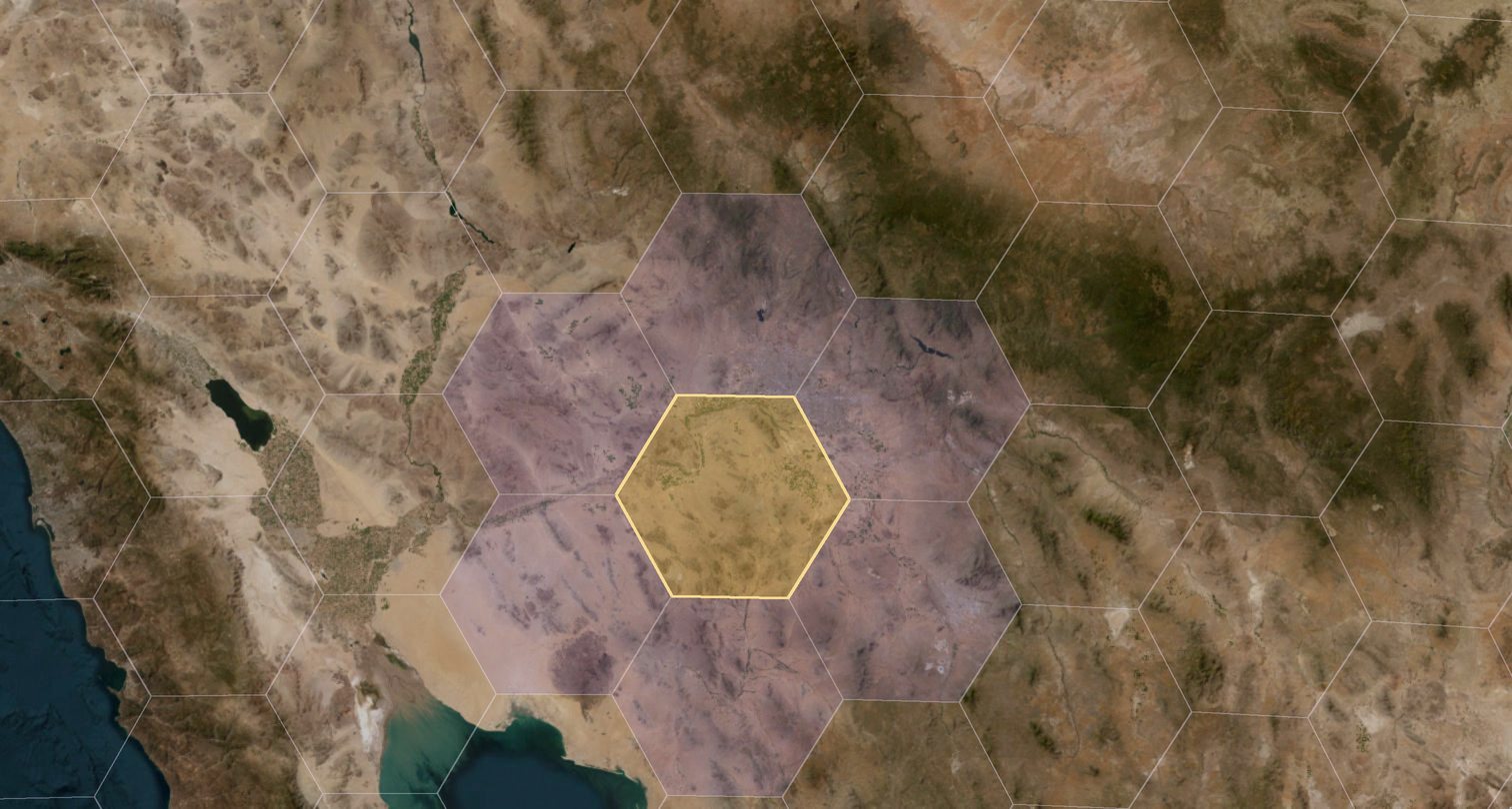 H3 resolution 3: State view